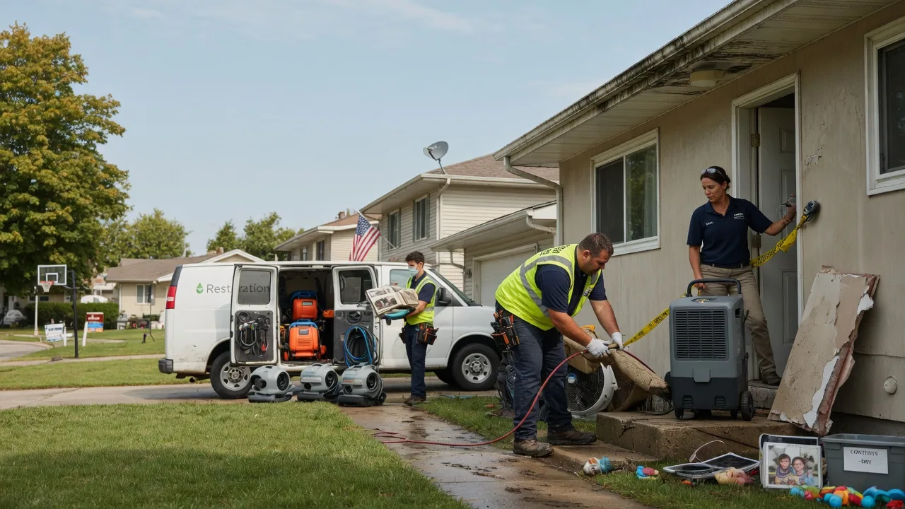 Water Damage Restoration in Clinton, MI near me